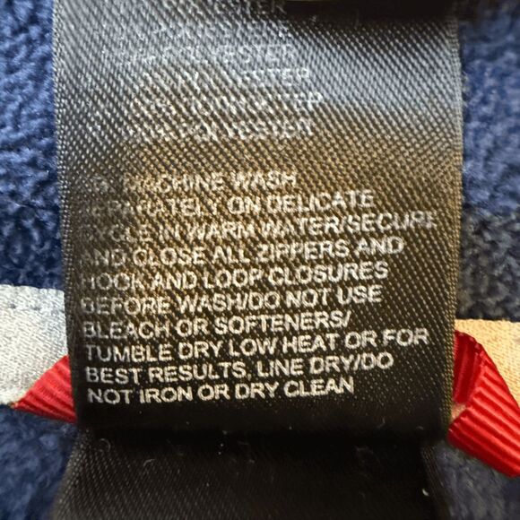 The North Face‎ Women's Long Sleeve Fleece 1/4 Zip Pullover Blue Size Medium - Picture 5 of 10